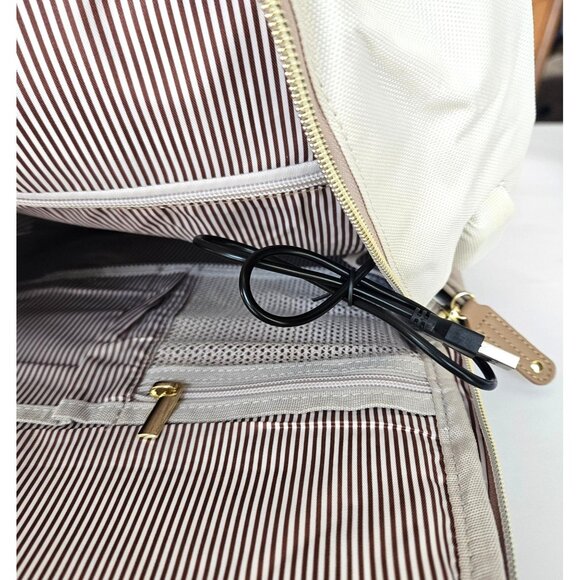 LOVEVOOK Travel Laptop Backpack Women, 17.3 Inch Anti-theft Laptop Bag USB Port - Picture 11 of 14